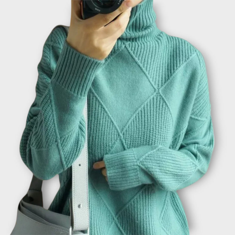 Mila™ Cozy Turtleneck Sweater