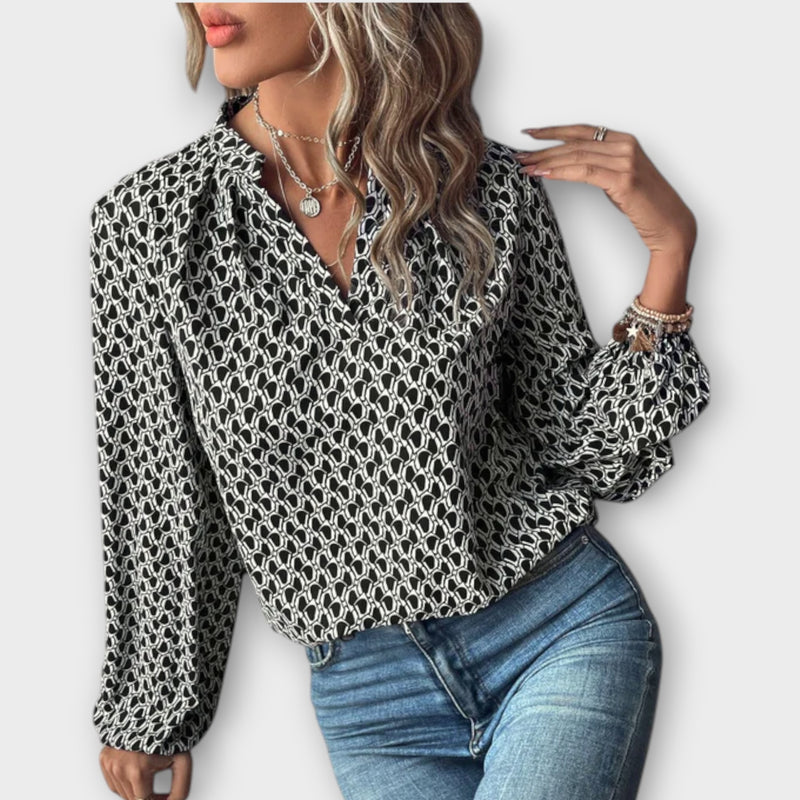 Larissa™ Patterned Blouse