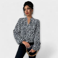 Lena™ Leopard Printed Blouse