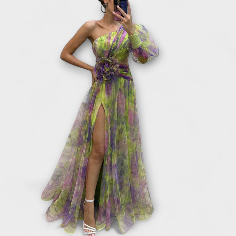 Cecilia - Elegant Split Dress