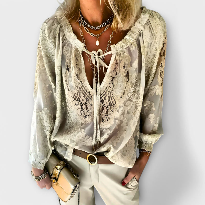 Lily™ Bohemian Lace Blouse