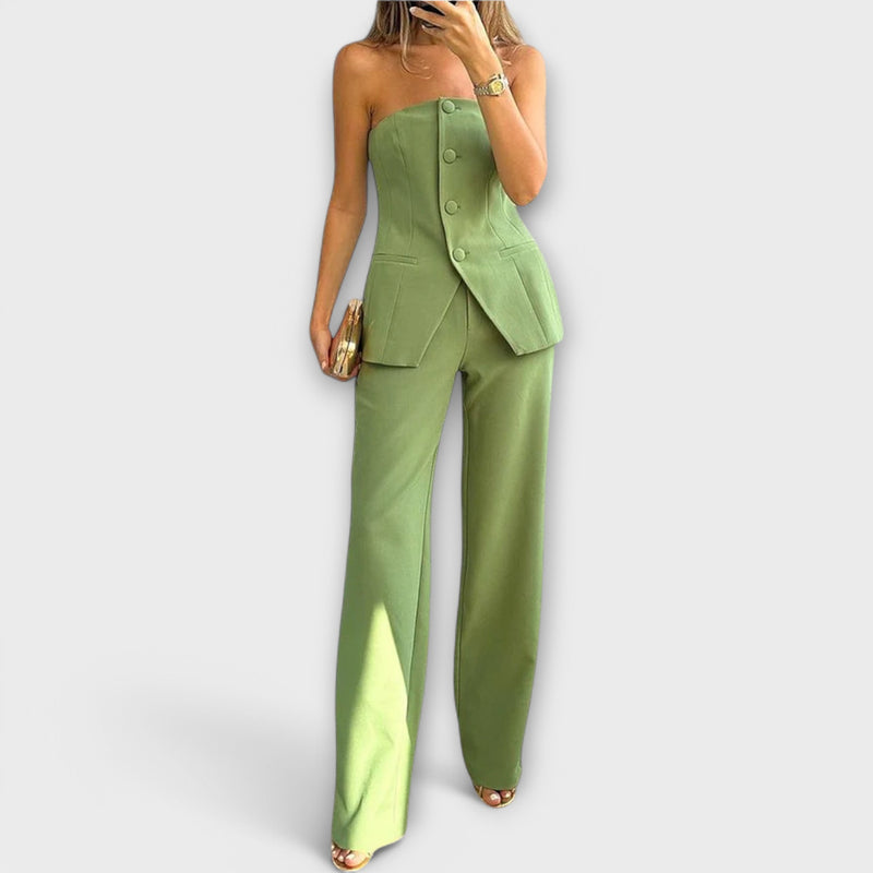 Celeste™ Strapless Tailored Suit