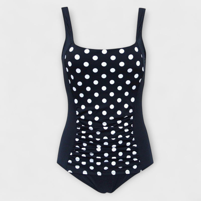 Retro Padded Full-Body Swimsuit