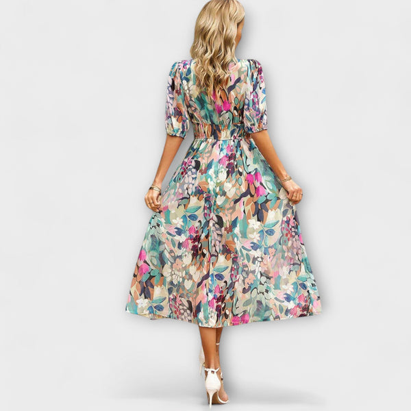 Ludivine - Summer Dress in Floral Design
