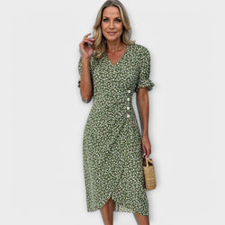 Lena™ Floral Wrap Dress