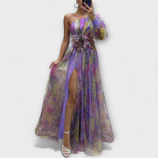 Cecilia - Elegant Split Dress