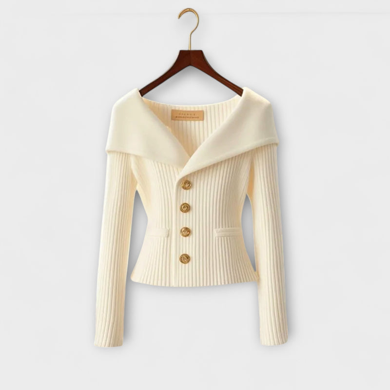 Renée – Ribbed Knit Jacket