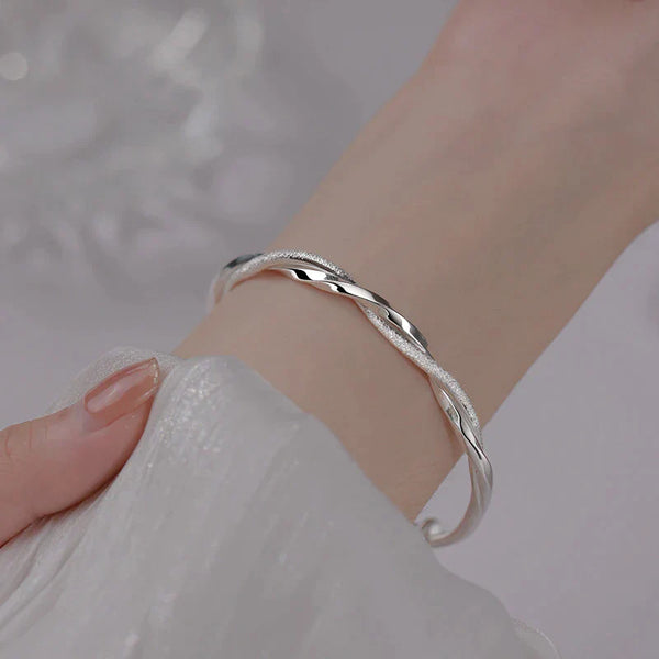 Braided Silver Bracelet