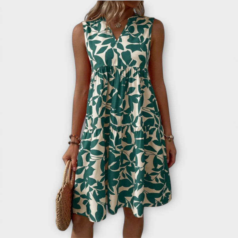 Elena™ Sleeveless Floral Dress