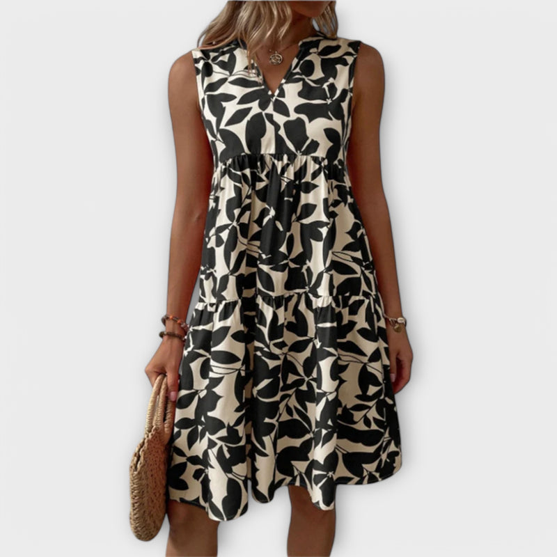 Elena™ Sleeveless Floral Dress