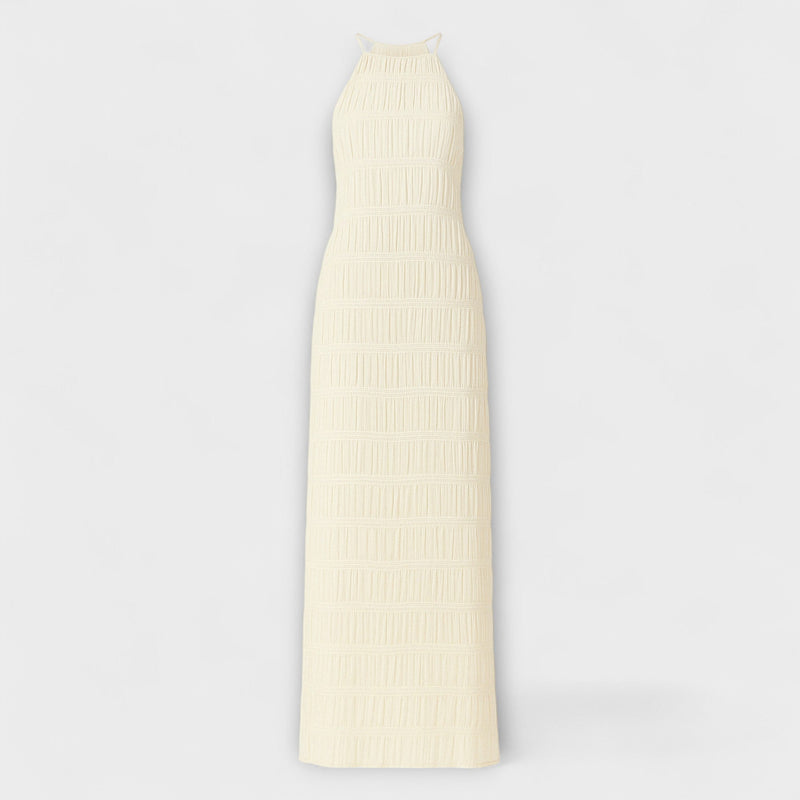 Adeline - Halterneck Long Dress