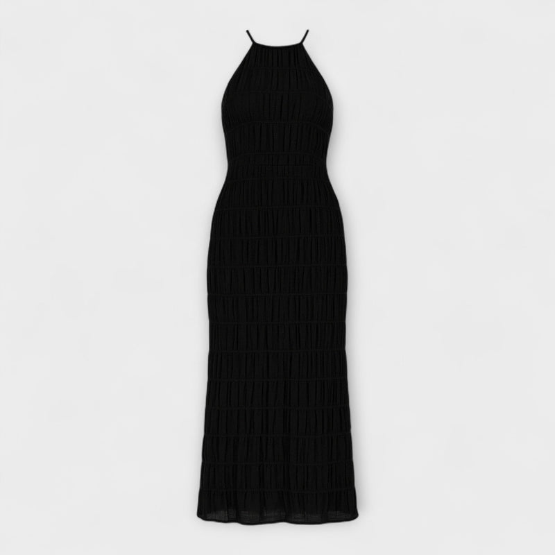 Adeline - Halterneck Long Dress