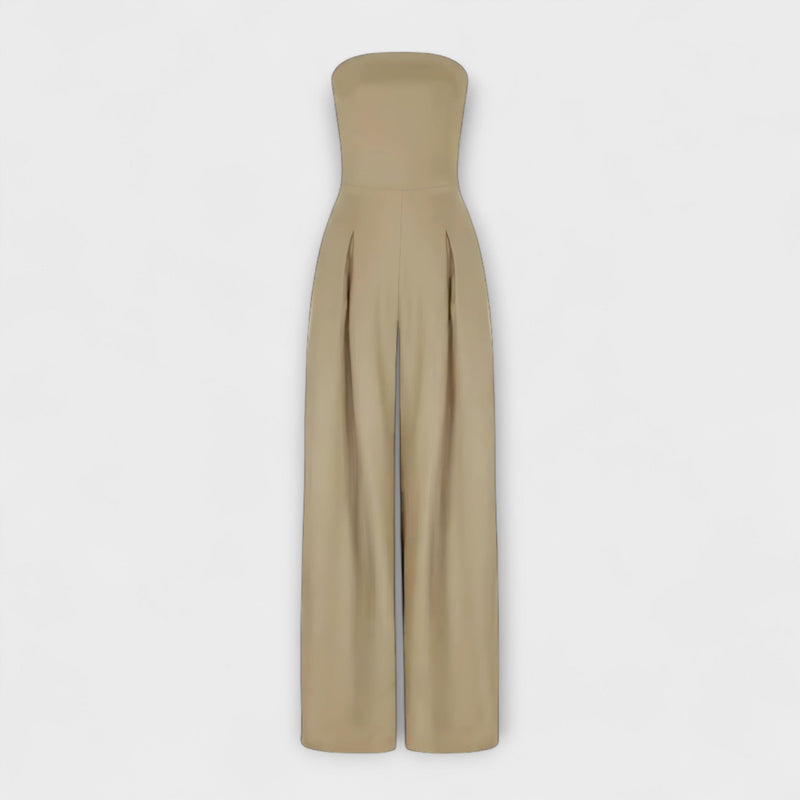 Amélie - Elegant Strapless Jumpsuit