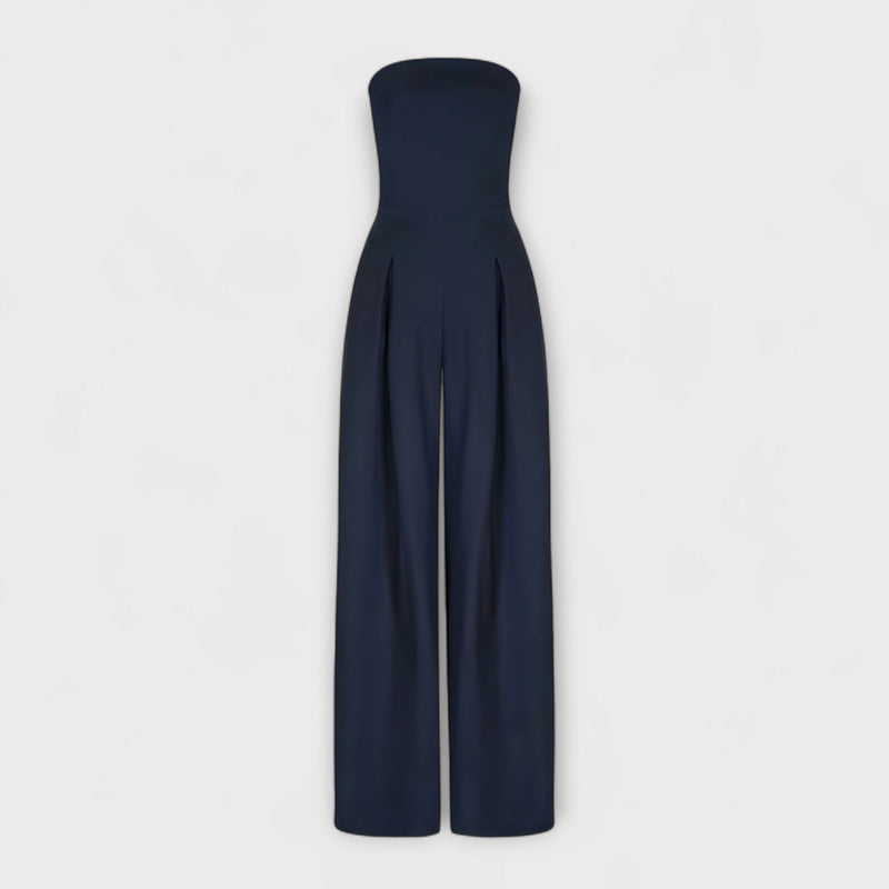 Amélie - Elegant Strapless Jumpsuit