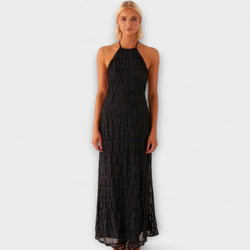 Adeline - Halterneck Long Dress