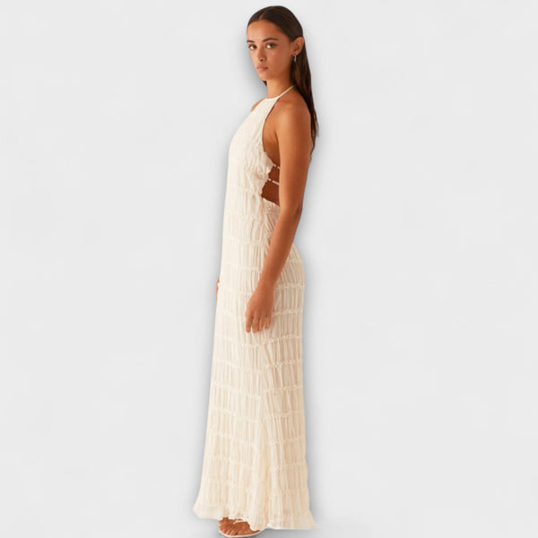 Adeline - Halterneck Long Dress