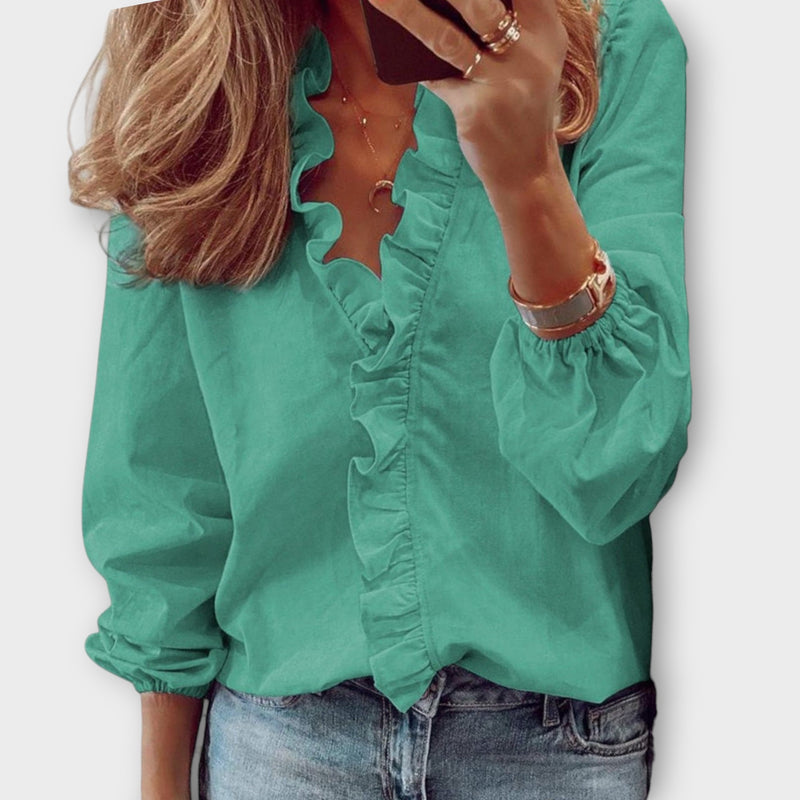 Sarah™ Ruffled Blouse