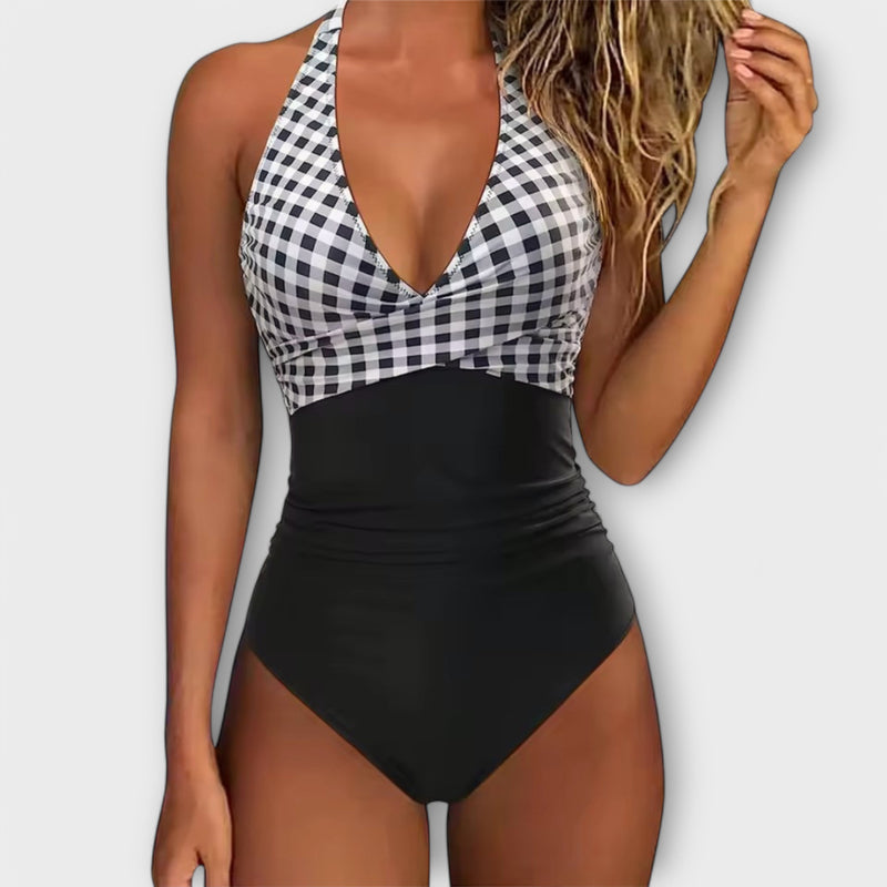 Sienna™ Sculpting Halter Swimsuit