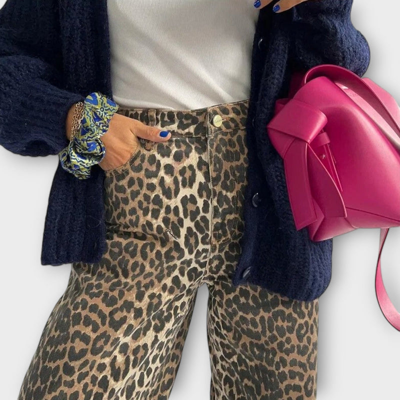 Chandra™ Vintage Leopard Jeans