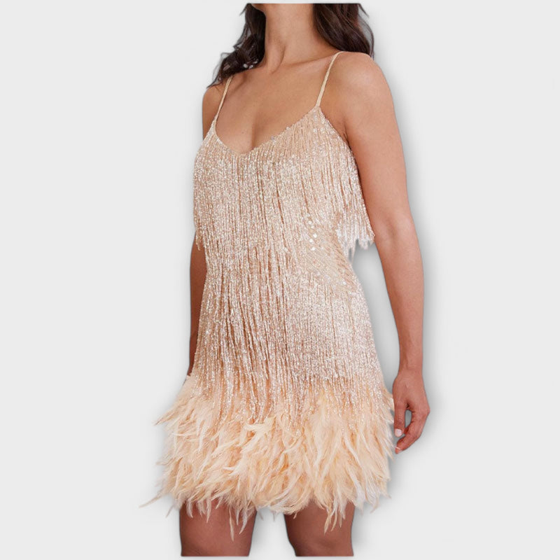 Samba™ Sequin Feather Dress