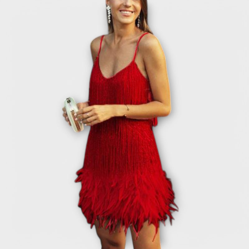 Samba™ Sequin Feather Dress