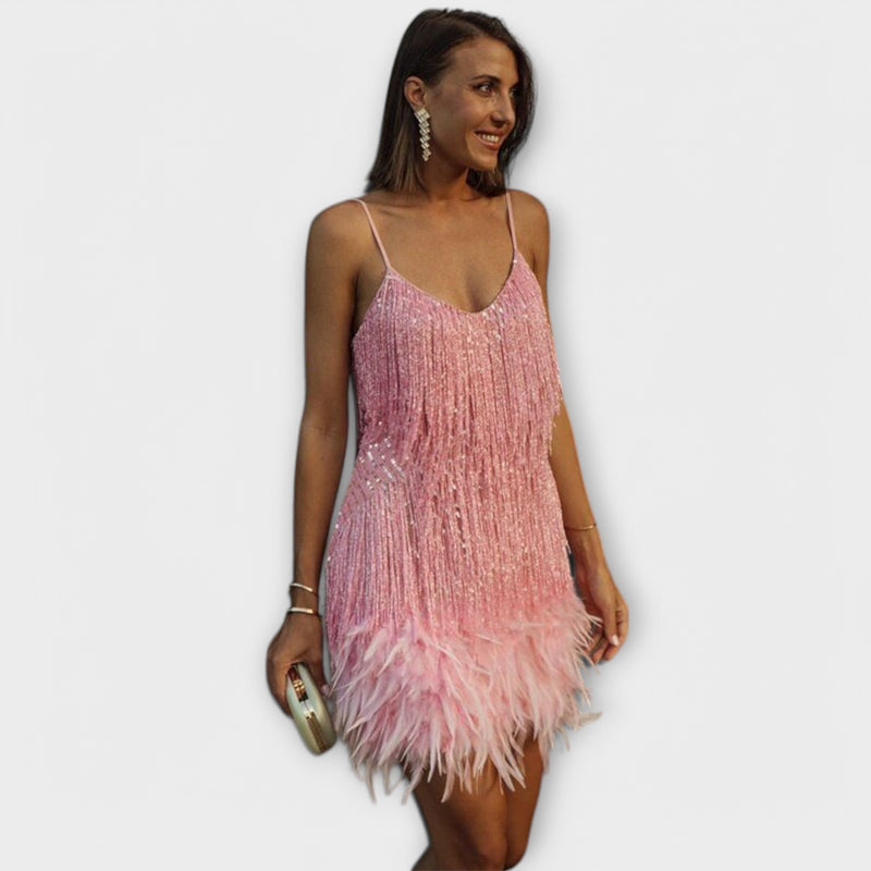 Samba™ Sequin Feather Dress