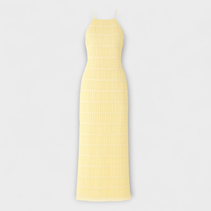 Adeline - Halterneck Long Dress