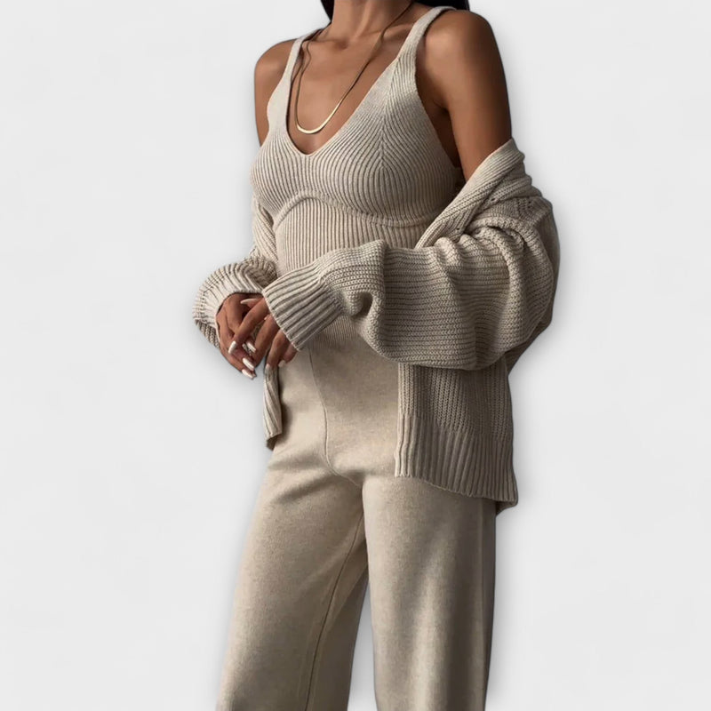 Delia™ Three-Piece Knit Set