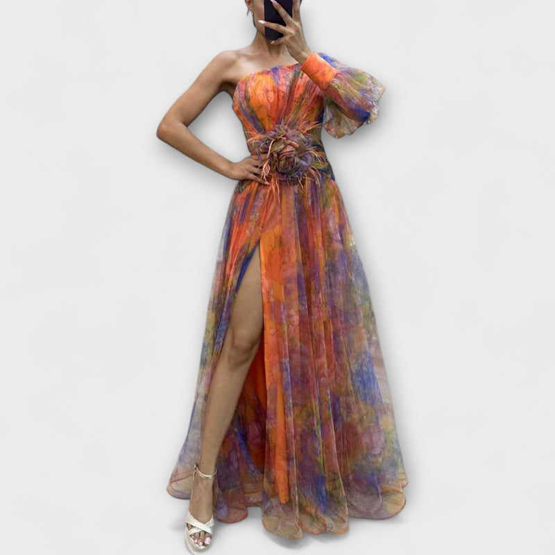 Cecilia - Elegant Split Dress