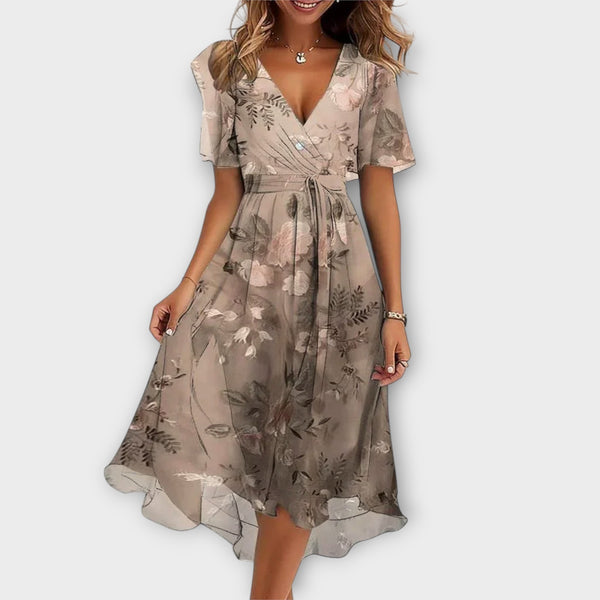 Floria™ Light Flowing Midi Dress