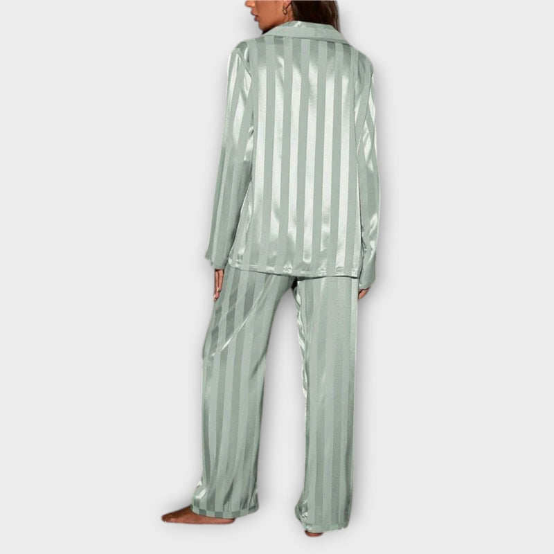 Bella™ Striped Satin Pyjama Set