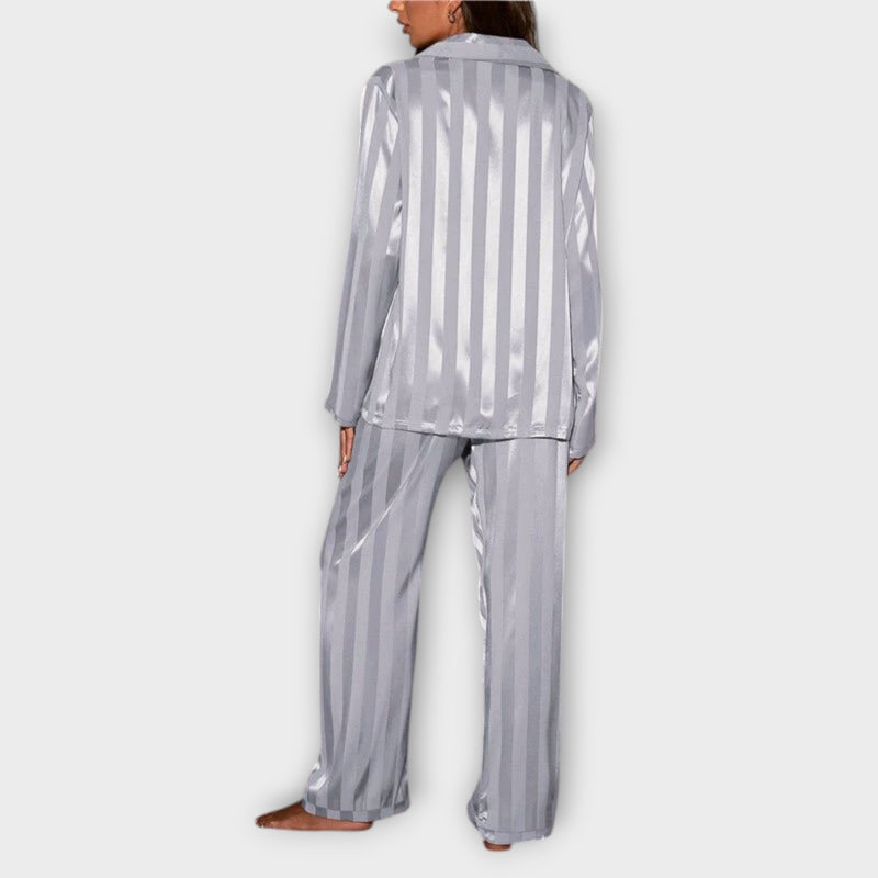 Bella™ Striped Satin Pyjama Set