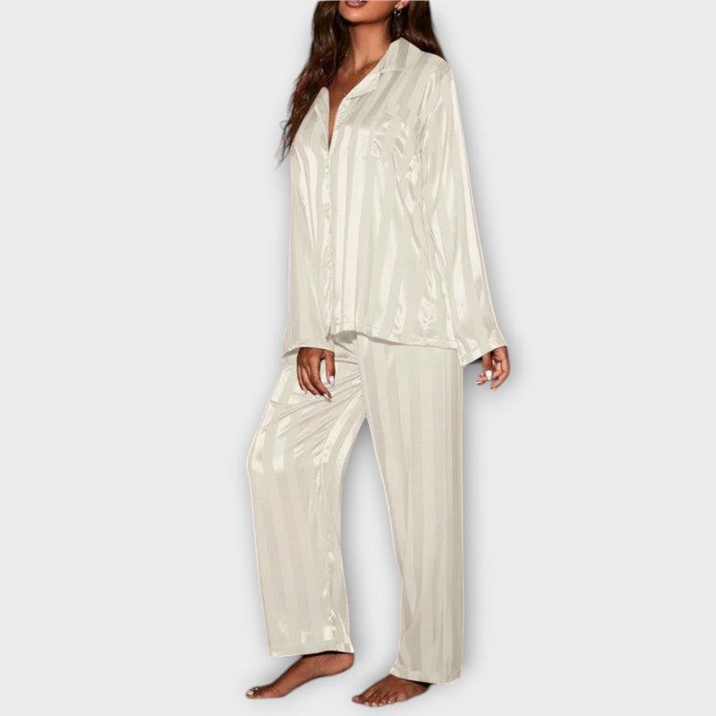 Bella™ Striped Satin Pyjama Set