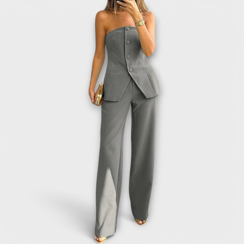 Celeste™ Strapless Tailored Suit