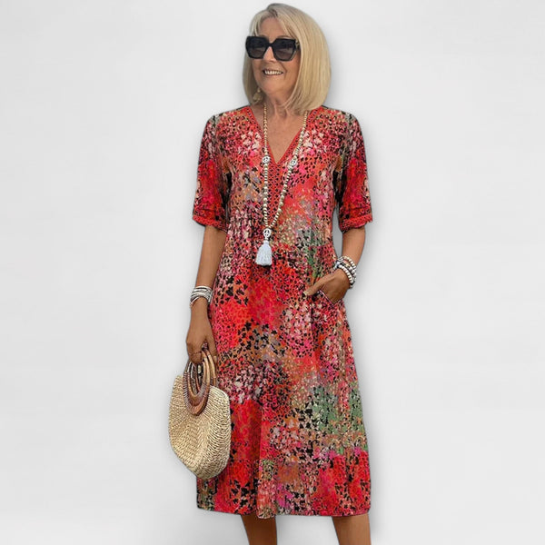 Jasmine - Vibrant Floral Dress