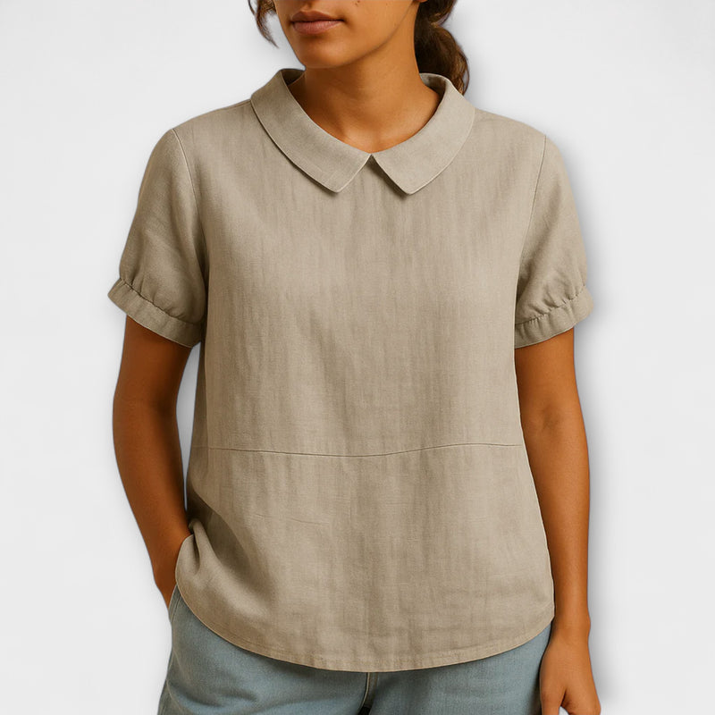 Mina – Light Linen Blouse