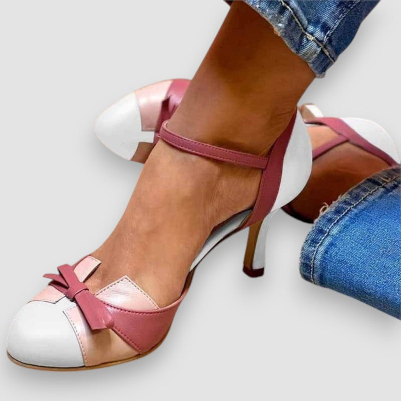 Noelle – Retro Bow Heels