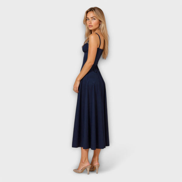 Kiana – Corset Midi Dress