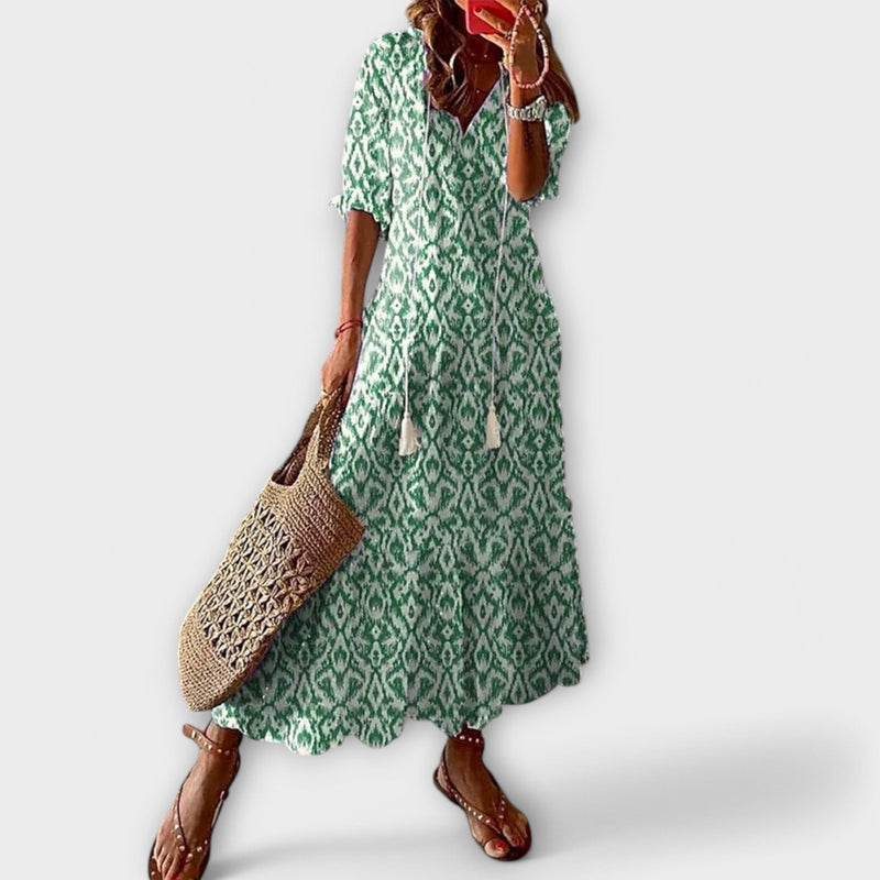 Solea – Boho Maxi Dress