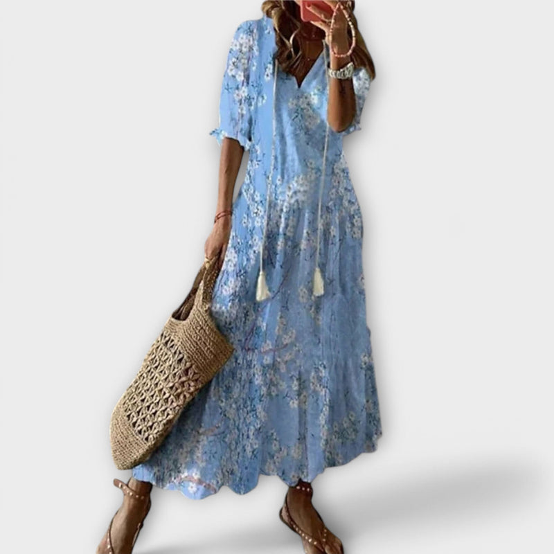 Solea – Boho Maxi Dress