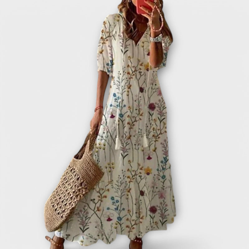 Solea – Boho Maxi Dress