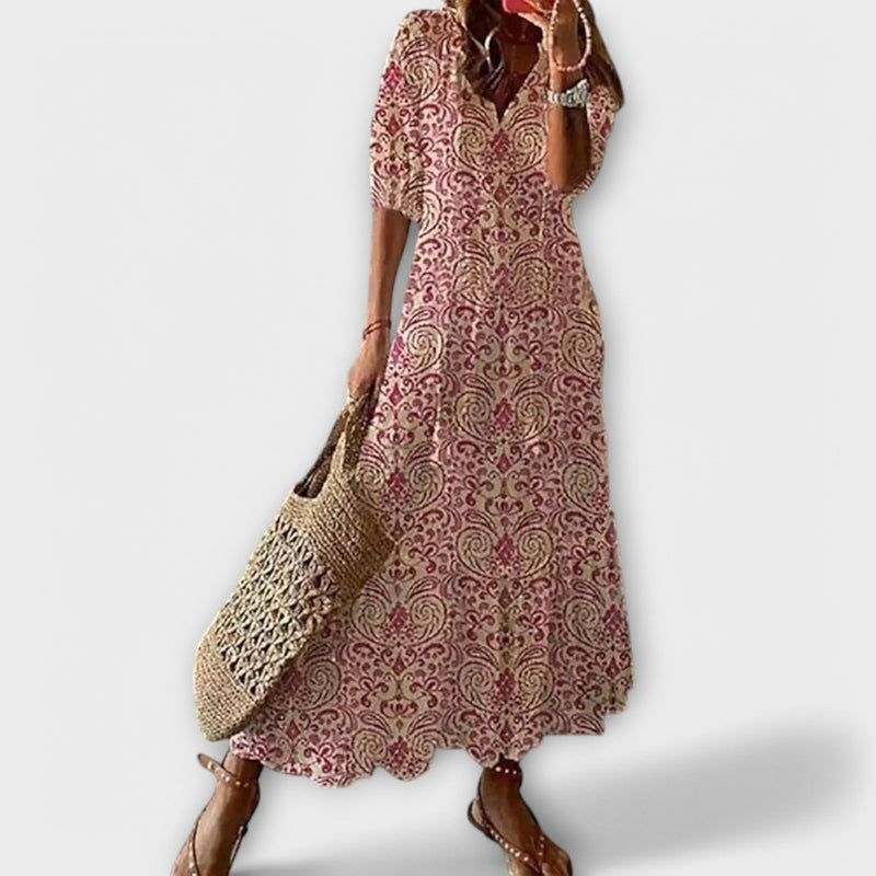 Solea – Boho Maxi Dress