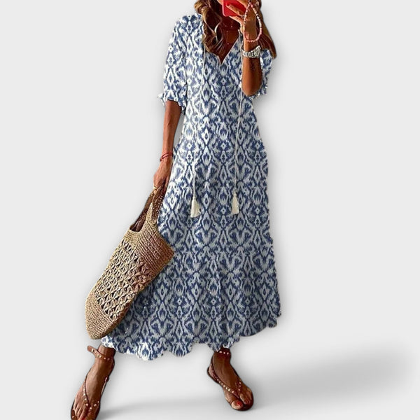 Solea – Boho Maxi Dress