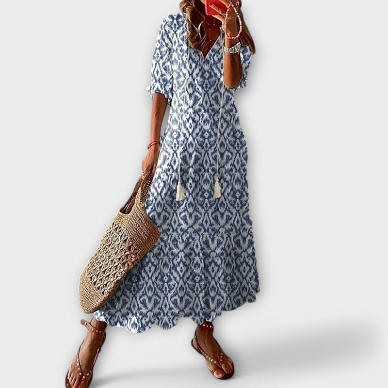Solea – Boho Maxi Dress