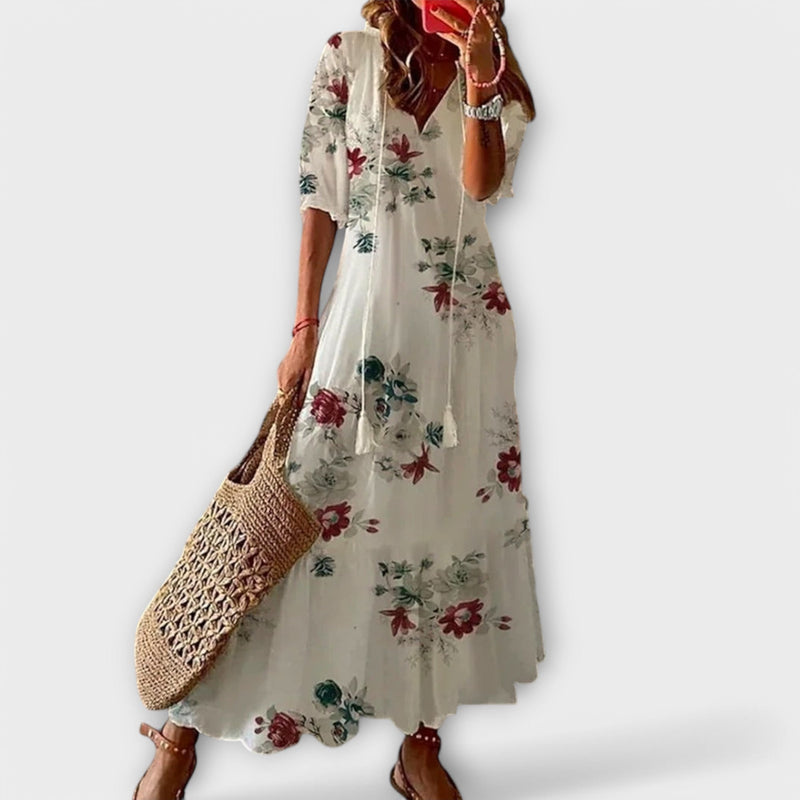 Solea – Boho Maxi Dress