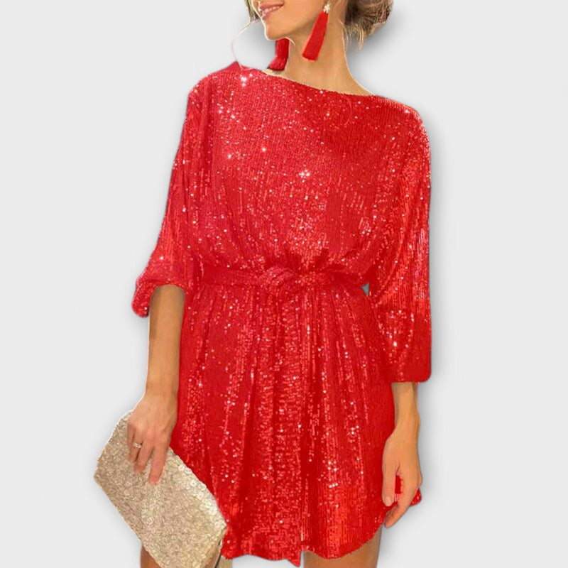 Amelie™ Sequined Mini Party Dress