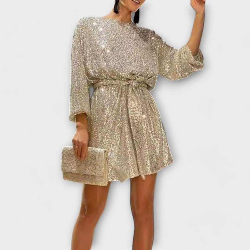 Amelie™ Sequined Mini Party Dress